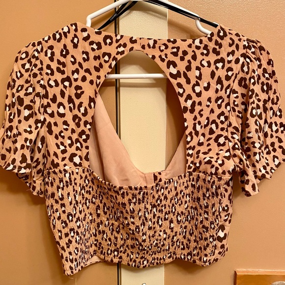 Leopard Forever 21 Cropped Bustier - US M - Picture 5 of 5